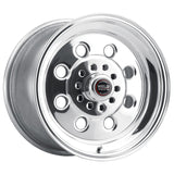 Weld Draglite 15x3.5 Inch Polished Aluminum Wheel - 4x108 & 4x4.5 Bolt Pattern, 1.375 Inch Backspace