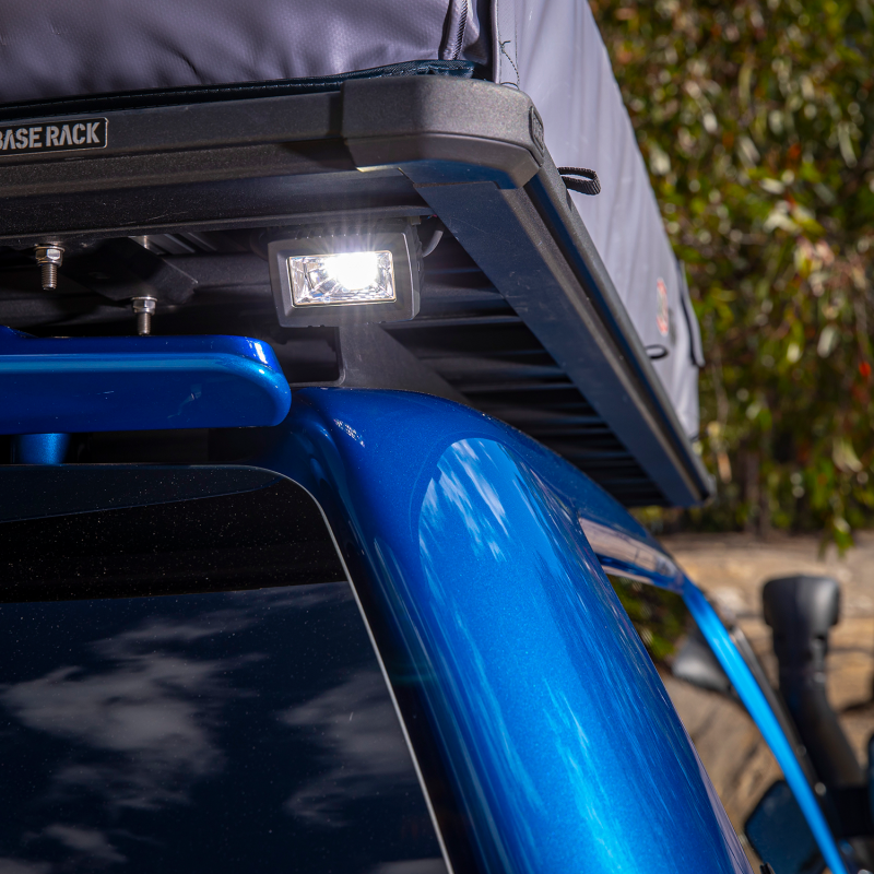 ARB BaseRack Auxiliary Light - 2.8 inch 20W LED for Off-Road Vehicle Lighting and Reverse Assistance