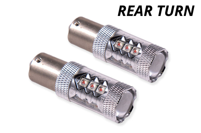 Diode Dynamics 1156 XP80 LED Bulb - Red (Pair)