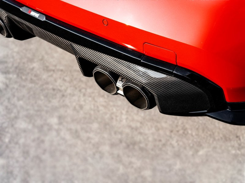 Akrapovic Rear Carbon Fiber Diffuser for BMW M3 G80 / M4 G82, G83 – High Gloss Black