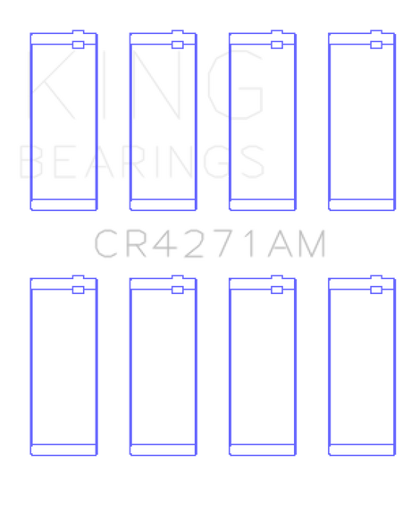 King Engine Bearings 1/95-12/09 Chrysler/ 1/02-12/06 Jeep 148CI 2.4L L4 (Size 0.5) Rod Bearing Set