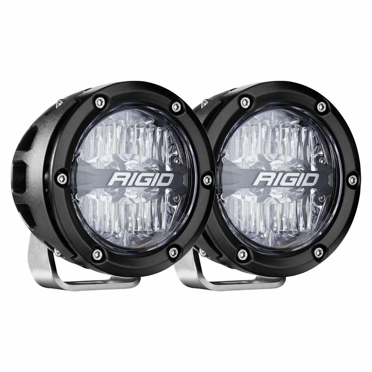 RIGID 360 Series 4-inch RGB/2 RGBW LED Light Cover for Jeep Wrangler, Ford F-150, Toyota Tacoma