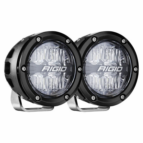 RIGID 360 Series 4-inch RGB/2 RGBW LED Light Cover for Jeep Wrangler, Ford F-150, Toyota Tacoma
