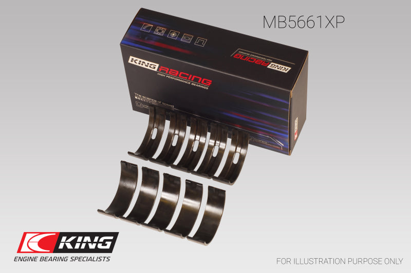 King Engine Bearings Audi/VW ADZ/ AWT/ APK/ BHP/ BPY/ AKS (Size 0.26) Main Bearing Set