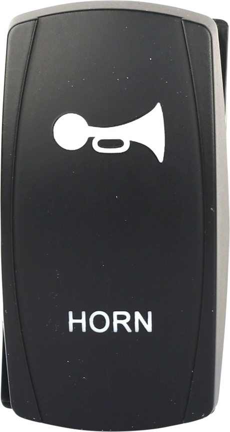 OPEN TRAIL SM106-029 Horn Accessory LED Switch Pro Backlit – Weather Sealed Switch for Jeep, Truck, SUV