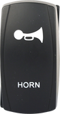OPEN TRAIL SM106-029 Horn Accessory LED Switch Pro Backlit – Weather Sealed Switch for Jeep, Truck, SUV