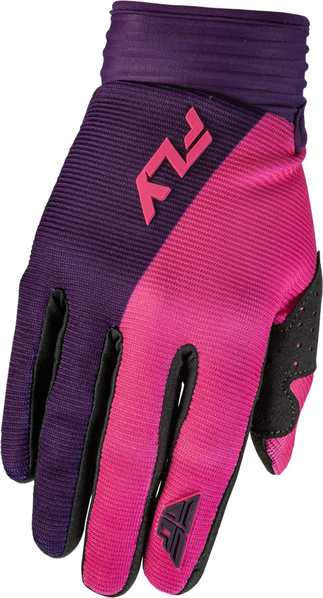 Fly Racing F 16 Gloves Pink/Mauve - All-Around Performance Riding Gloves for Off-Road and Motocross