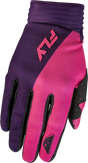 Fly Racing F 16 Gloves Pink/Mauve - All-Around Performance Riding Gloves for Off-Road and Motocross