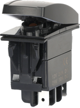 Open Trail SM106-020 Roof Lights LED Switch Pro Backlit - Weather Sealed Switch with Dual Amber LEDs for Jeep Wrangler, Toyota Tacoma, Ford Ranger
