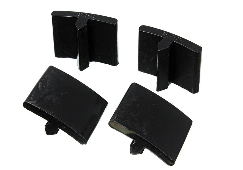 Energy Suspension Hyper-Flex Rear Bump Stop Set for 2005-2007 Ford F-250 and F-350 Super Duty with 2WD/4WD - Black Part #4.9105G