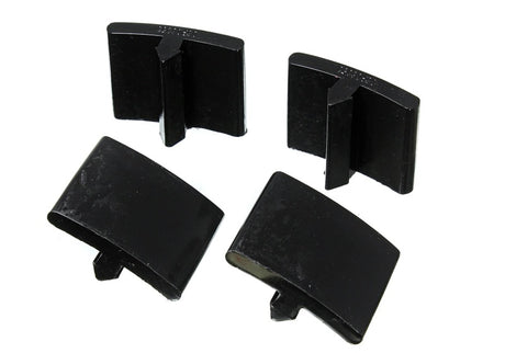 Energy Suspension Hyper-Flex Rear Bump Stop Set for 2005-2007 Ford F-250 and F-350 Super Duty with 2WD/4WD - Black Part #4.9105G