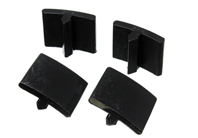 Energy Suspension Hyper-Flex Rear Bump Stop Set for 2005-2007 Ford F-250 and F-350 Super Duty with 2WD/4WD - Black Part #4.9105G