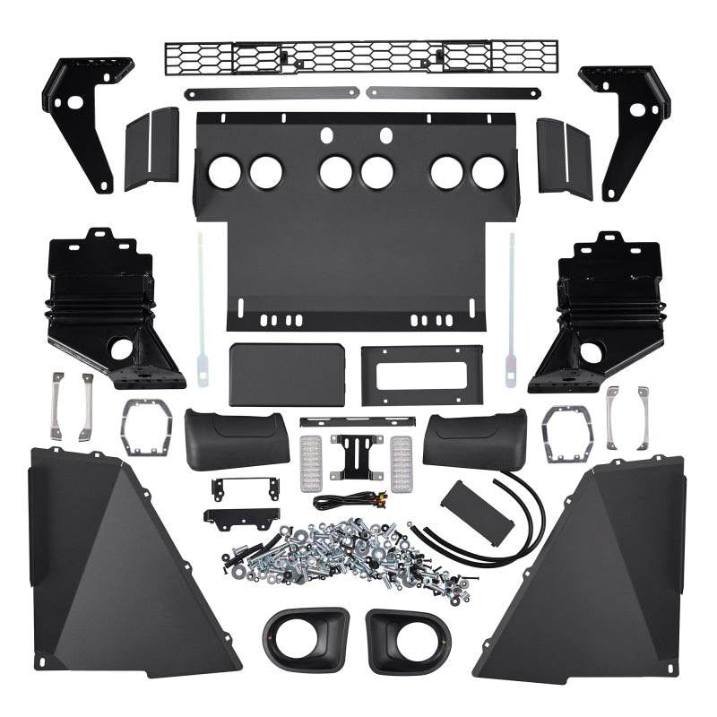 ARB Summit Bar Textured for Toyota 4Runner with OE Fog Lights and Adaptive Cruise Control Compatibility - Part #3421570K