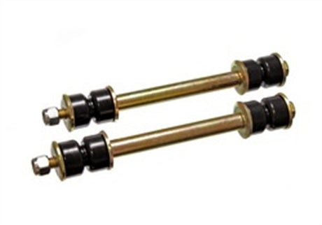 Energy Suspension 9.8121G Fixed Length End Link Set for 1980-1986 Mercury Cougar, 1984-1986 Ford Mustang, 1984-1986 Mercury Cougar, and 1999-2004 Mustang Cobra – Black