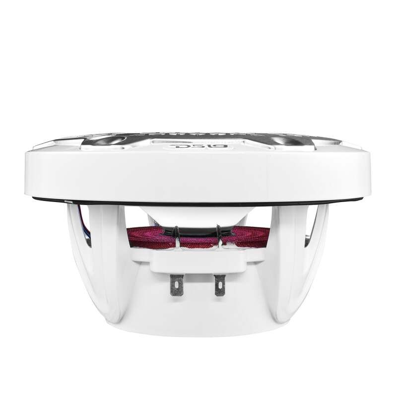 DS18 NXL-M Series Marine & Powersports 6.5-Inch 2-Way Speaker with RGB LED Lighting - White