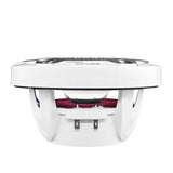 DS18 NXL-M Series Marine & Powersports 6.5-Inch 2-Way Speaker with RGB LED Lighting - White