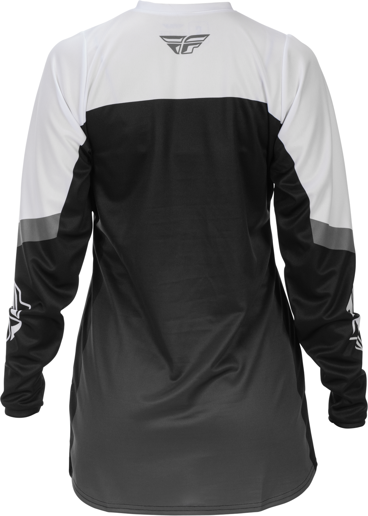 Fly Racing Women's F 16 Jersey Grey/Black/White XL - Motocross & Off-Road Motorcycle Riding Gear