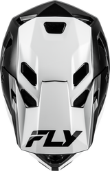 Fly Racing Yth Rayce Repeat Bicycle Helmet for Youth - Black/White, Size Medium