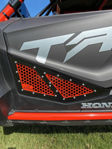 Vented Honda Talon Lower Doors by AJK Offroad Close Up of Front Talon Door