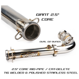 Can Am X3 Big Mouth Cat Delete Bypass Race Pipe | RPM Powersports