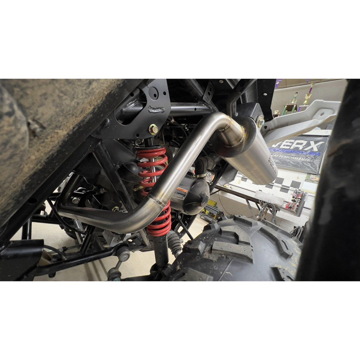 Polaris RZR 200 L2 Series Bolt-On Exhaust | SpeedWerx
