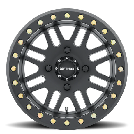 Set 0f 4 406 Beadlock Wheel 15x10 4/156 (Matte Black)