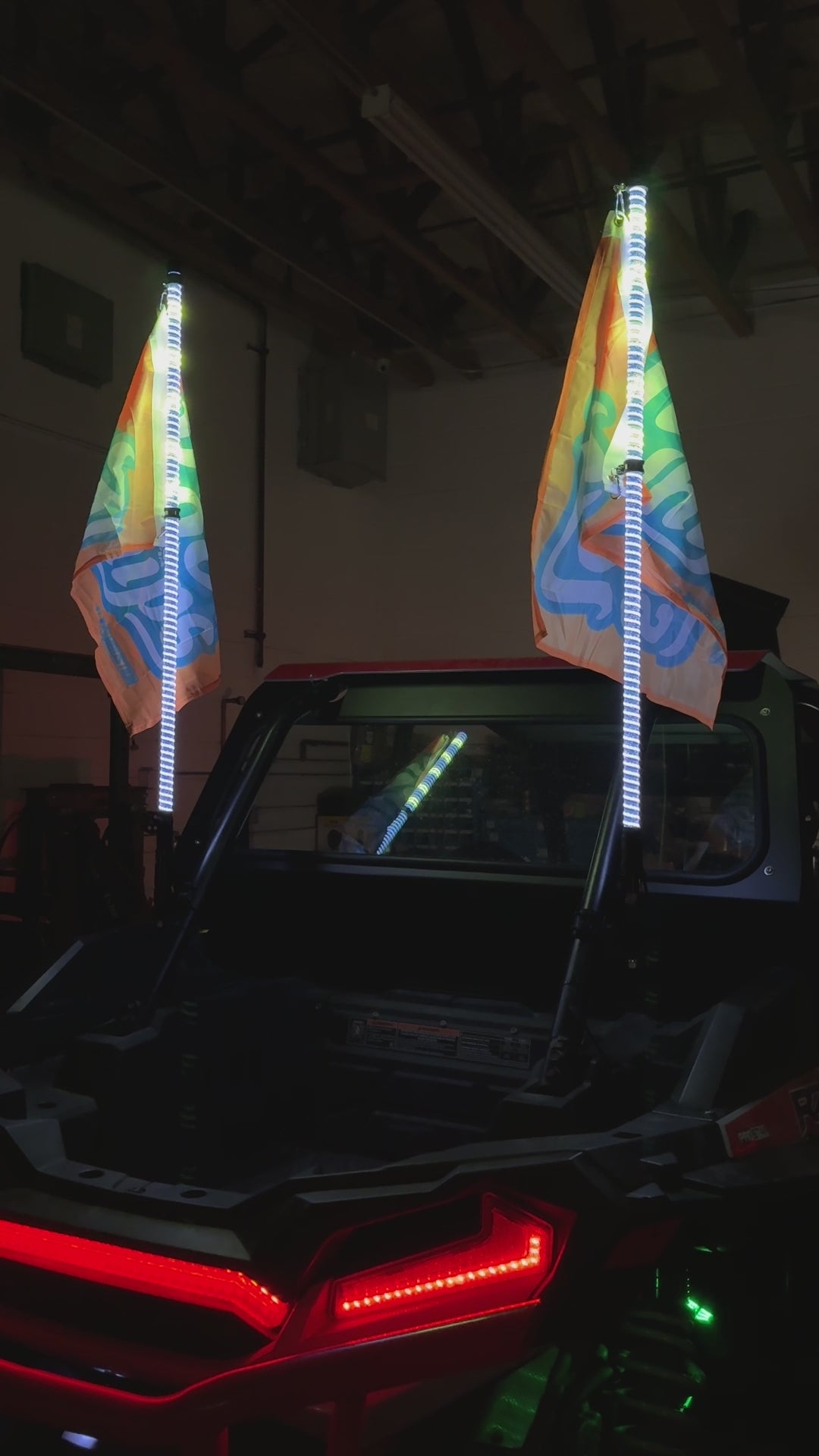 Kool Whips 4ft LED Whips V2 (Pair)