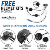 2025 Polaris RZR Pro XP, Pro R, and Pro S - Complete Communication Kit with Bluetooth Intercom and 2-Way Radio