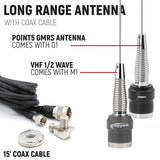 2025 Polaris RZR Pro XP, Pro R, and Pro S - Complete Communication Kit with Bluetooth Intercom and 2-Way Radio