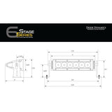 Stage Series 6" Light Bars (Pair) | Diode Dynamics