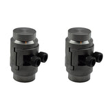 Tubing Disconnect - 2 Pack - Interlocking Tubing Coupler - Off Road Trucks, Jeeps, ATV, SXS  AJK Offroad 1.50"  