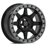 V13 Satin Black UTV Beadlock