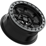 V13 Satin Black UTV Beadlock