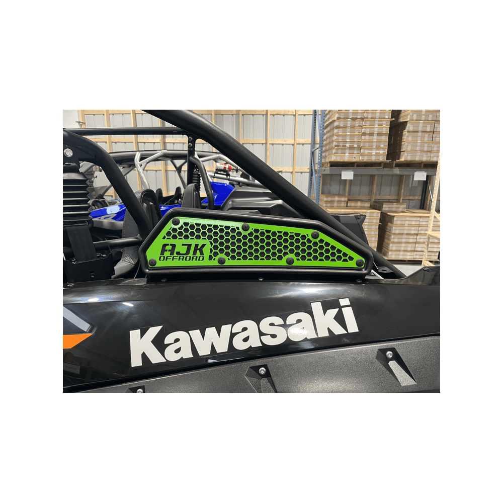 KRX Intake Vent Cover  AJK Offroad Green