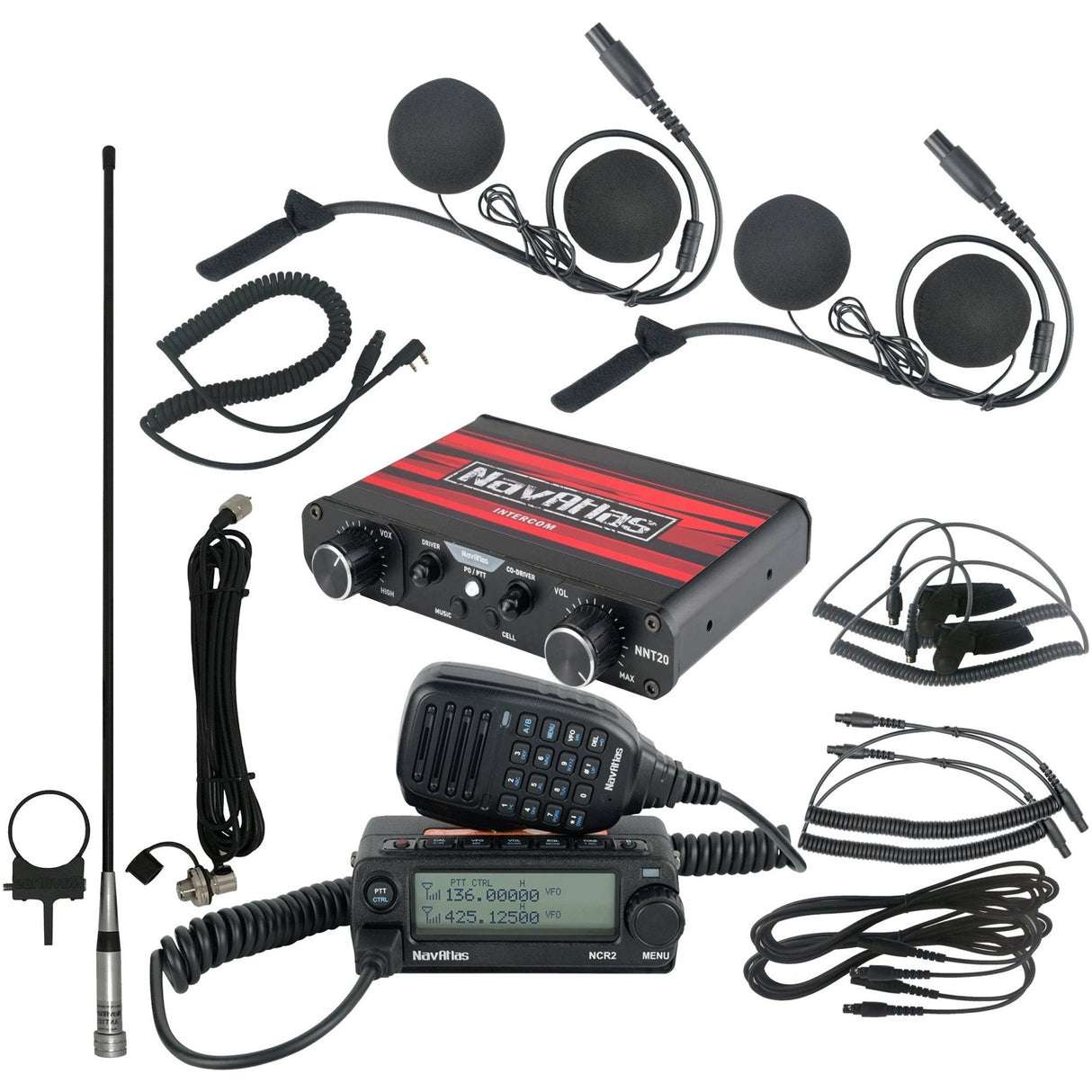 2 Person NNT20 Intercom and Radio Package