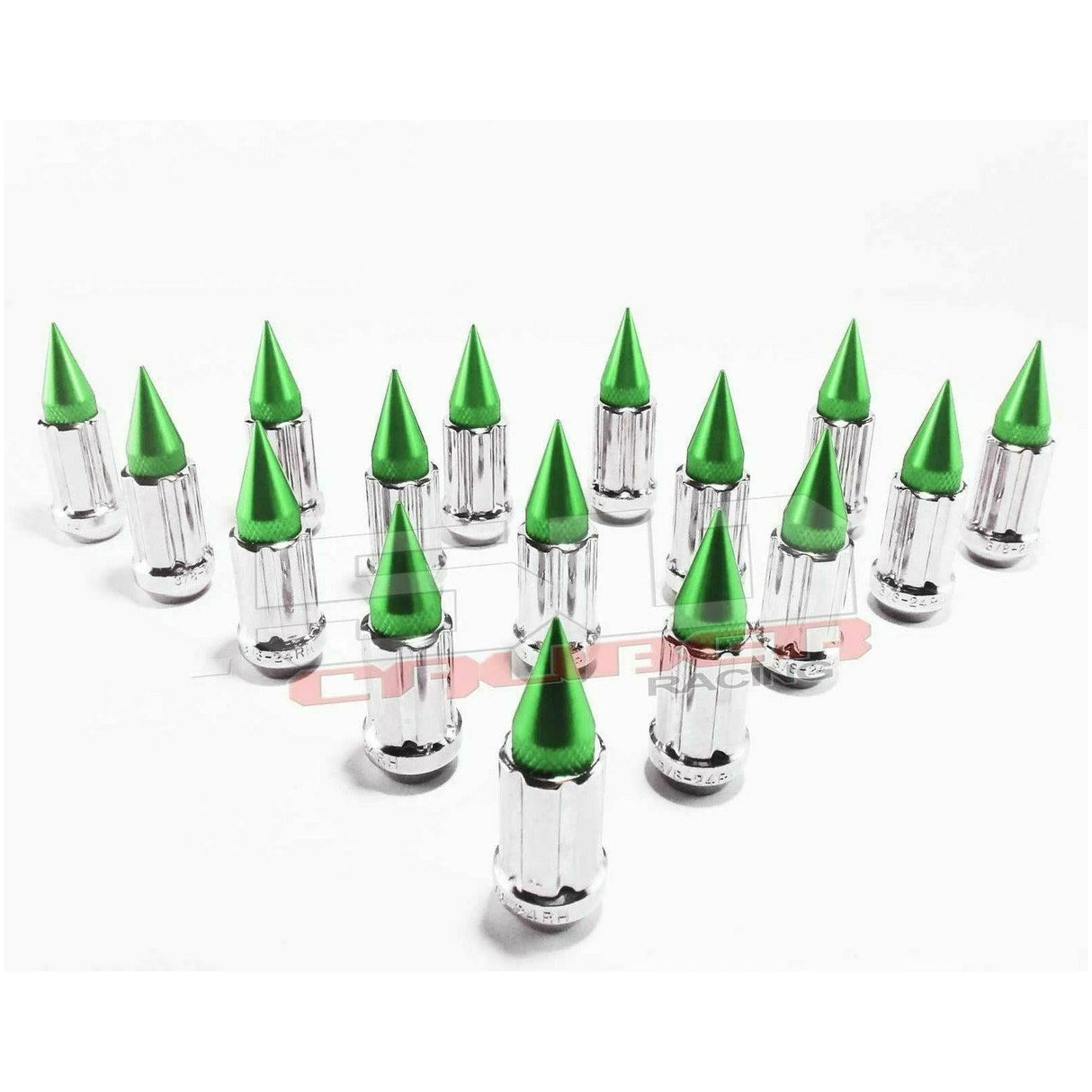 12 x 1.25 mm Spiked Lug Nuts (16 Pack) | 50 Caliber Racing