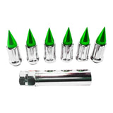 3/8 x 24 Spiked Lug Nuts (16 Pack) | 50 Caliber Racing