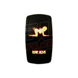 "Rear Lights" Waterproof Rocker Switch | 50 Caliber Racing