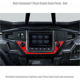 Polaris RZR XP 1000 Ride Command 1 Piece Dash Panel | 50 Caliber Racing
