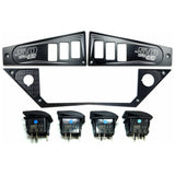 Polaris RZR XP 1000 (2017+) Ride Command 6 Switch Dash Panel | 50 Caliber Racing