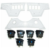 Polaris RZR XP 1000 8 Switch Dash Panel | 50 Caliber Racing