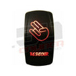 "Shocker" Waterproof Rocker Switch | 50 Caliber Racing
