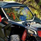Bent Metal Can Am Maverick X3 Non-Vented Glass Windshield 2.0