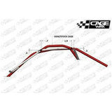 Can Am X3 Raw Assembled Super Shorty Cage with Roof | CageWRX