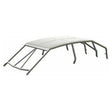 CageWRX Polaris RZR PRO R "SUPER SHORTY" 4-Seater Assembled Cage with Roof (Raw)