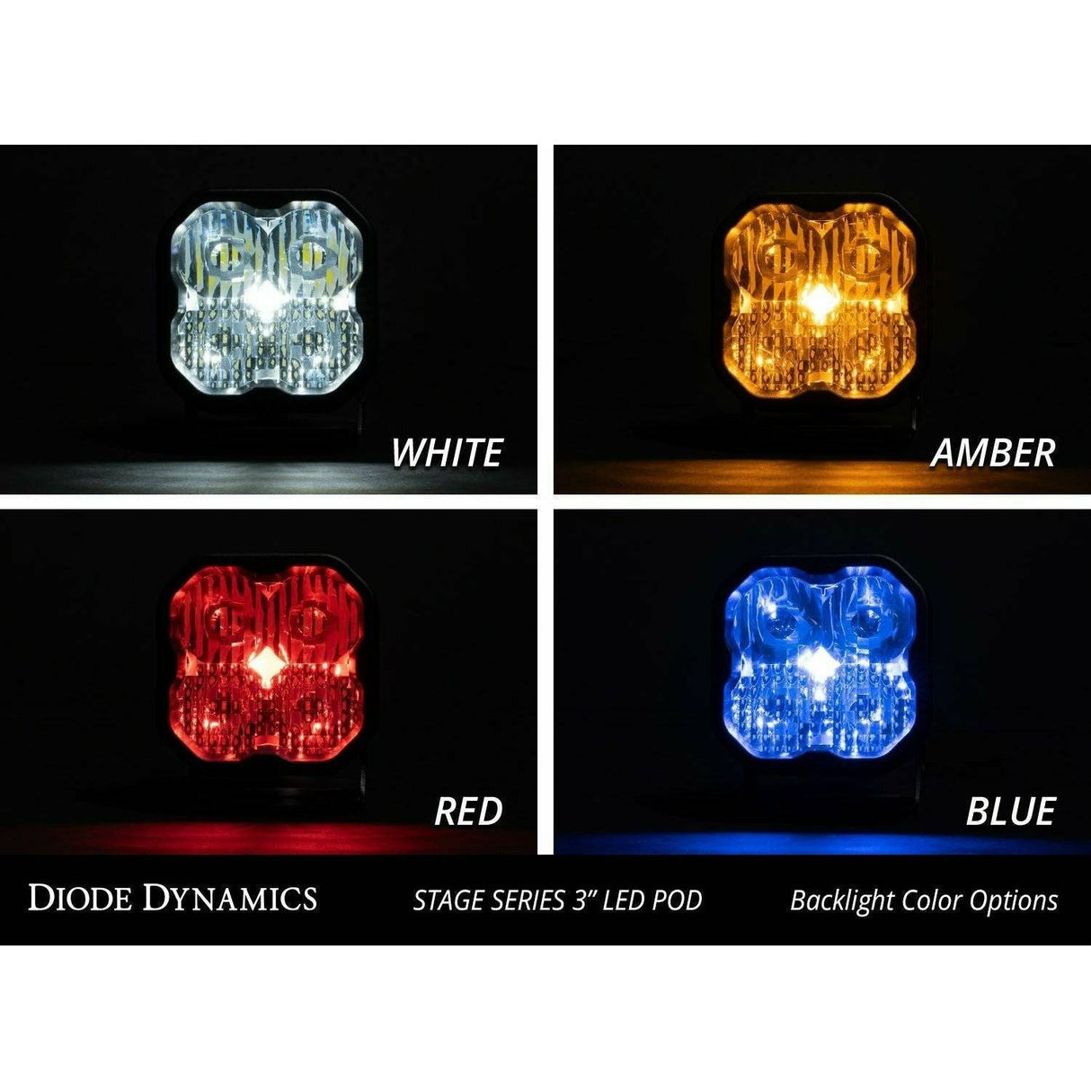 Diode Dynamics Stage Series Sport 3" Flush Pod Light