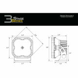 Diode Dynamics Stage Series Sport 3" Pod Light