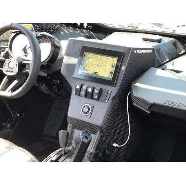 Can Am X3 (2019+) Carbon Fiber G2 Race Dash | FourWerx