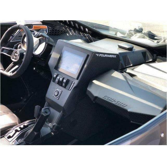 Can Am X3 (2019+) Carbon Fiber G2 Race Dash | FourWerx