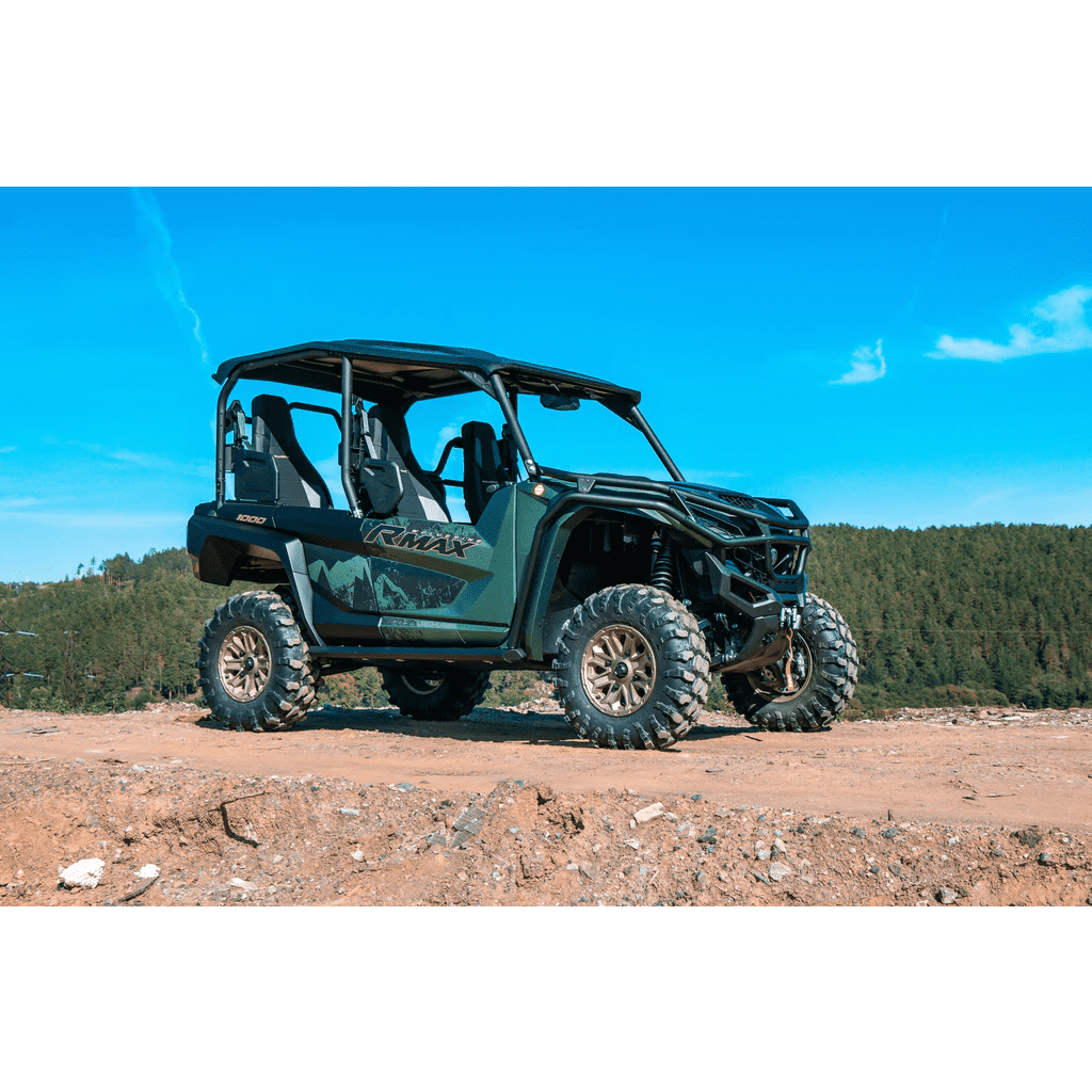 Yamaha Wolverine RMAX 4 Front Bumper with Fender Guard and Rock Sliders - Kombustion Motorsports